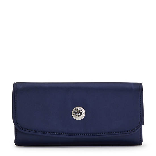 Kipling Money Land Snap Wallet Pénztárca Sötétkék | HU 2190KO